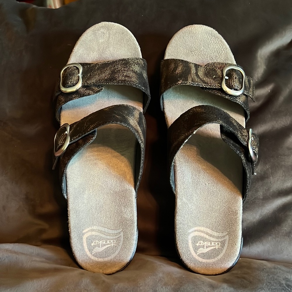 Dansko slip on sandals